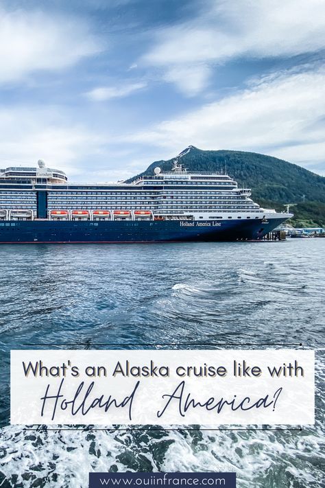 What our Alaska cruise was like aboard Holland America Line’s Eurodam Eurodam Holland America, Holland America Alaska Cruise, Alaska Travel Cruise, Alaska Cruise Outfits, Alaska Cruise Tips, Alaska Trip, Alaska Adventures, Holland America Line, Travel Cruise