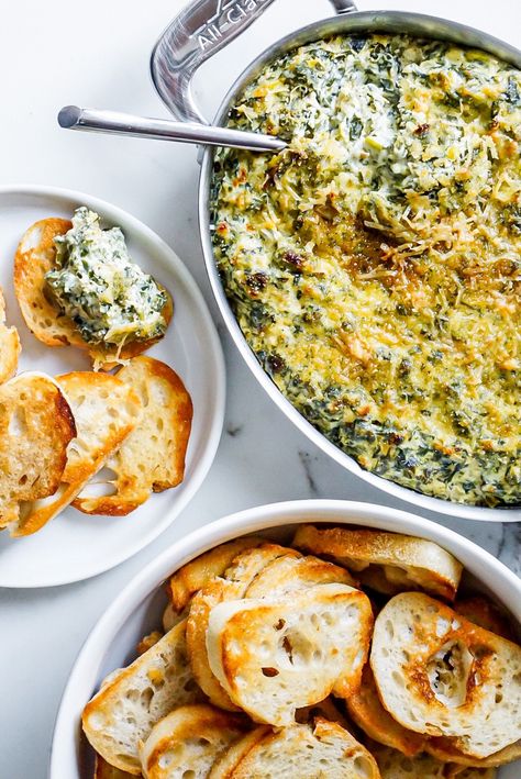 The Dip – Sauced Kitchen Pepperoncini Dip, Freezing Kale, Stomach Rumbling, Italian Breadcrumbs, The Perfect Life, Kale And Spinach, Light Meals, Dips And Spreads, Spinach Artichoke Dip