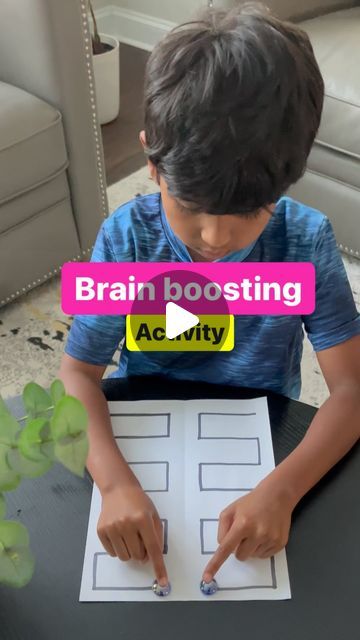 Focus And Attention Activities For Kids, Visual Tracking Activities For Kids, Brain Booster Activities For Kids, Brain Activity Games, Brain Gym Activities, Brain Boosting Activities, Attention Activities, Concentration Activities, Brain Gym Exercises