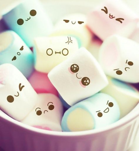 Kawaii Faces | cute, expressions, face, kawaii, marshmellow - inspiring picture on ... Cute Expressions, Cute Cute, Inspiring Images, Name Design, Marshmallows, Cute Food, A Table, Resolution, Design