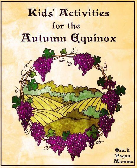 Kid's Activities for Autumn Equinox Autumnal Equinox Celebration, Autumn Equinox Ritual, Equinox Celebration, Solstice And Equinox, Halloween Humor, Autumnal Equinox, Oh My Goddess, Folk Magic, Vernal Equinox