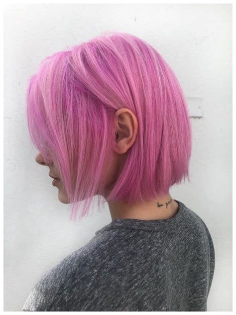 Pink Short Hair, Grey Hair Pieces, Rose Pastel, Dye My Hair, Hair Dye Colors, Hair Inspiration Color, Hair Color Dark, Hair Inspo Color, Cool Hair Color