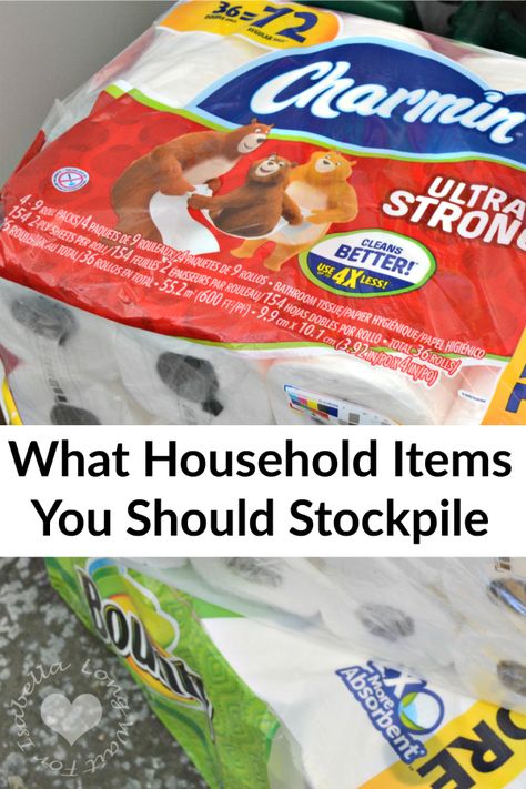 Household Supply Stock List, Household Stockpile List, Items To Stockpile, Food Stockpile Checklist, Cleaning Supplies Stock Pile, Otc Meds To Stockpile, Emergency Supplies, Household Cleaners, Emergency Preparedness