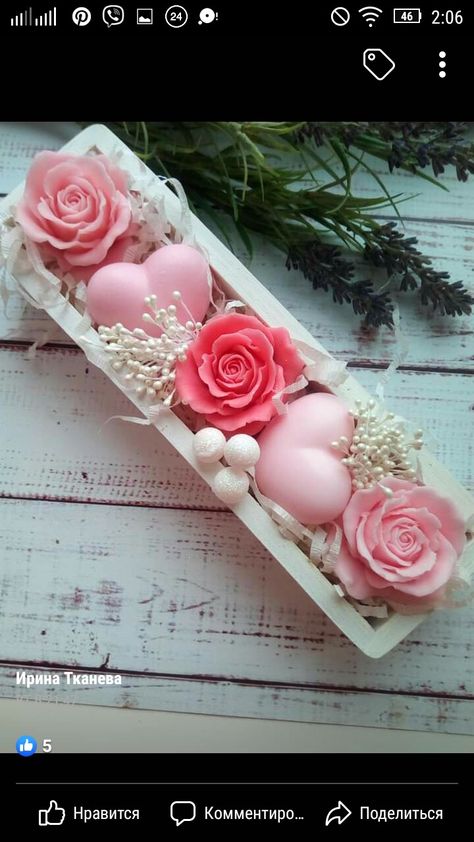 Candle Bouquet, Lilin Aroma, Flowers At Home, How To Make Soap, Handmade Candles Diy, Săpunuri Handmade, Diy Candles Homemade, Soap Flowers, Soya Mumu