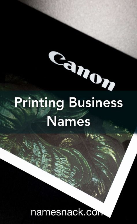 10 colorful name ideas for your printing business. Printing Name Ideas, Printing Business Name Ideas, Buisness Name Ideas, Tshirt Printing Business, Shop Name Ideas, Free Logos, Digital Printing Services, Catchy Names, Business Stationary