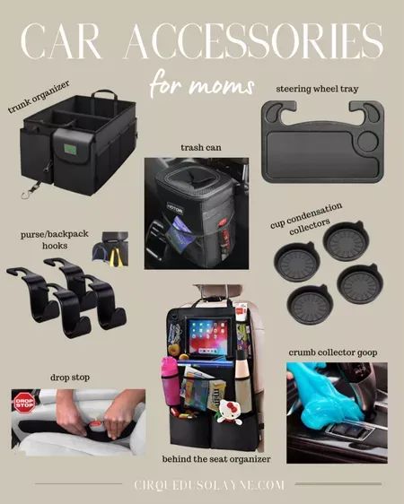 Car accessories for moms. Car gadgets. Amazon car finds. Amazon finds. Amazon must haves. Car Accessories For Moms, Car Must Haves For Women, Mom Car Aesthetic, Car Moodboard, Amazon Car Finds, Car Finds, New Car Accessories, Car Organization, Amazon Must Haves