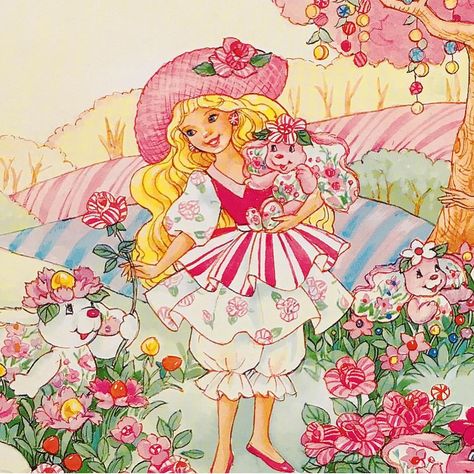 Nataly Kukula Abramovitch on Instagram: “Peppermint Rose (Mattel 1992) was one of the biggest influences on my work. We didn’t have the tv show or the dolls in Israel but one day…” Rosé Cartoon, Artist Comics, 80s Love, Peppermint Rose, Sun Princess, Sweet Picture, The Moon Goddess, Abc Art, Fnaf Oc