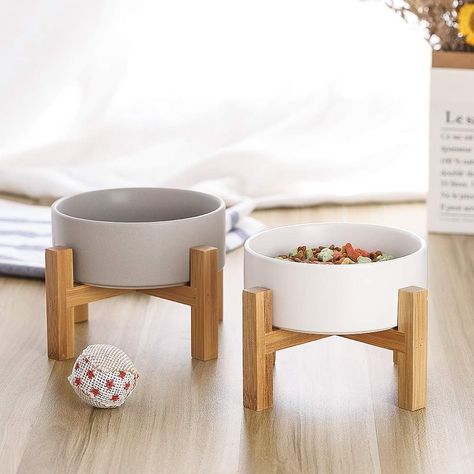 Elevate your cat's dining experience with our White Ceramic Elevated Raised Cat Bowls! These aesthetic and functional bowls are designed to promote better digestion and reduce neck strain. Crafted from high-quality ceramic, they add a touch of elegance to your pet's mealtime routine. Order now and treat your feline friend to the best! Cat Food Dish, Ceramic Pet Bowl, Food Bowls, Cozy Dog Bed, Cozy Dog, Cat Food Bowl, Pet Gate, Warm Food, Red Dog