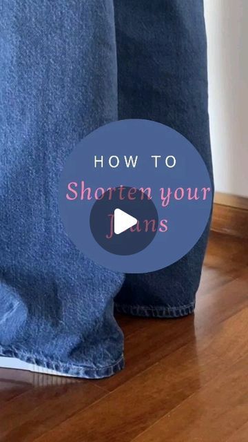 How To Shorten Jeans, Shorten Jeans, Original Hem, New Blog Post, Shortening, Hem Jeans, News Blog, Sewing Hacks, The Details