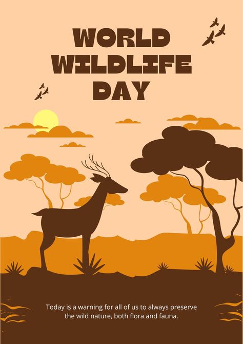 Wildlife Posters Ideas, Zoo Poster Design Graphics, World Wildlife Day Poster, World Animal Day Poster, Save Wildlife Poster Ideas, Wildlife Day Poster, Wild Life Poster, Zoo Poster Design, Save Animals Poster