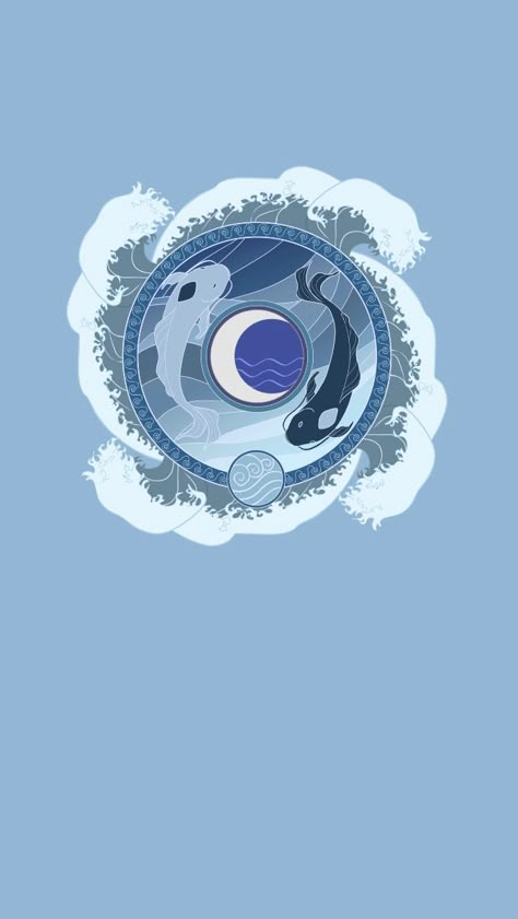 Cute Cartoon Wallpapers Blue, La Aesthetic Wallpaper, Wallpaper Anime Scenery, Wallpaper Cute Cartoon, Wallpapers Blue, La Aesthetic, Ying And Yang, Blue Avatar, Wallpaper Cartoon