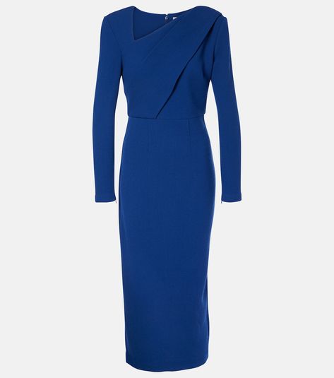 Roland Mouret Top, Roland Mouret Dress, Laundry List, Crepe Midi Dress, Wool Crepe, Midi Dress Style, Midi Cocktail Dress, Roland Mouret, Dress Home