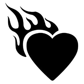 Cool Heart Designs, Heart With Flames, Draw Heart, Hearts Stencil, Heart Pic, Camera Tattoo Design, Facebook Featured Photos, Flaming Heart, Flame Tattoos