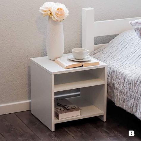 Campus Room, Bed Side Table Design, Spavaća Soba, Bed Side Table, Side Tables Bedroom, Bookshelf Design, Side Table Design, Ideas Casa, Wardrobe Design