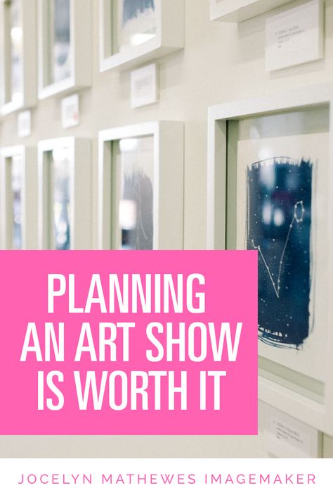 Art Show Checklist, Art Plan, Big Project, Make Things, Art Show, Worth It, Behind The Scenes, Fine Art, How To Plan