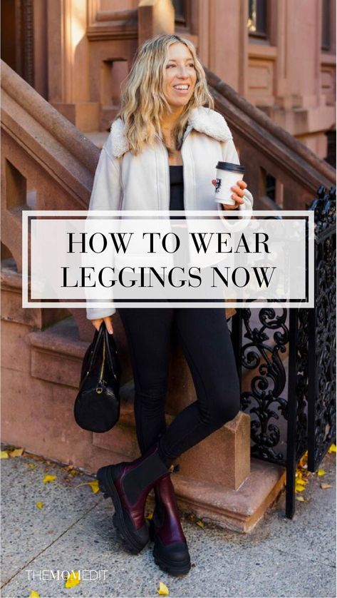 Fall Outfit Leggings Boots, Black Boots Outfit Casual, Boot Leggings Outfit, Style Leggins, Dress Up Leggings, Leggings Work Outfit, What To Wear With Leggings, Leggins Outfit, Black Leggings Casual