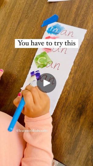 14K views · 596 reactions | Work on reading skills with this fun activity.
Follow @learnwithkidscrafts for more.

Write the beginning sound with white crayon and word family with marker. Have them paint the beginning and then say the word. A phonics activity they would love to do.

#earlyreaders #homeschoolmom #phonics #diymom #scienceofreading #teachersofinstagram #kindergarten #simpleactivities #homeschoolmom #learningtoread #phonicsgames #literacygames #earlyliteracy #learningathome #phonemicawareness 

Want to see more reading activities? | Nisha Yadav| Your Key to Easy Learning Activities | whitleavitt · Original audio Phase 2 Phonics Activities, Easy Learning Activities, Phonics Activity, Cvc Word Activities, Literacy Games, Beginning Sound, Word A, Phonics Games, Phonics Kindergarten