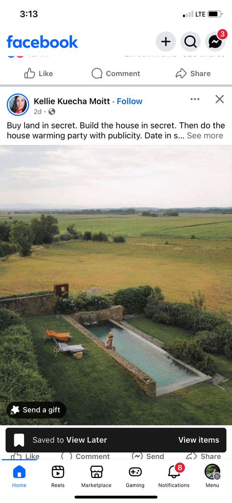 Countryside Pool, Country Pool, Hawaiian Homes, House Backyard, Pool Time, Summer Is Coming, How To Buy Land, French House, Pool Designs