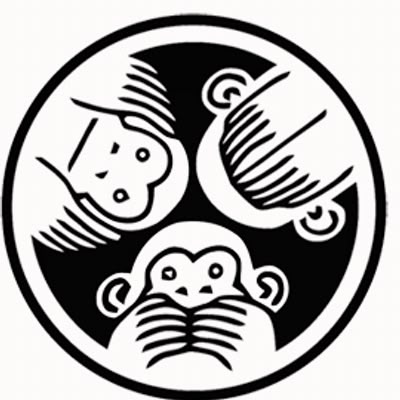 The 3 Wise Monkeys Three Monkeys, 3 Monkeys, Earthworm Jim, Monkey Illustration, Monkey Logo, Evil Tattoo, Monkey Tattoos, Three Wise Monkeys, Wise Monkeys