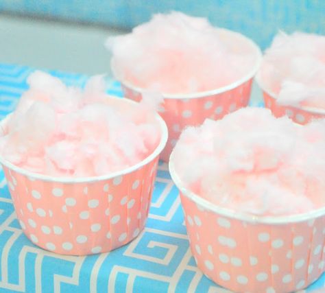 Cute container for cotton candy! Cotton Candy Sticks, Carnival Wedding Theme, Candy Cups, Candy Cup, Carnival Wedding, Fairy Floss, Pink Fairy, Candy Floss, Colorful Candy