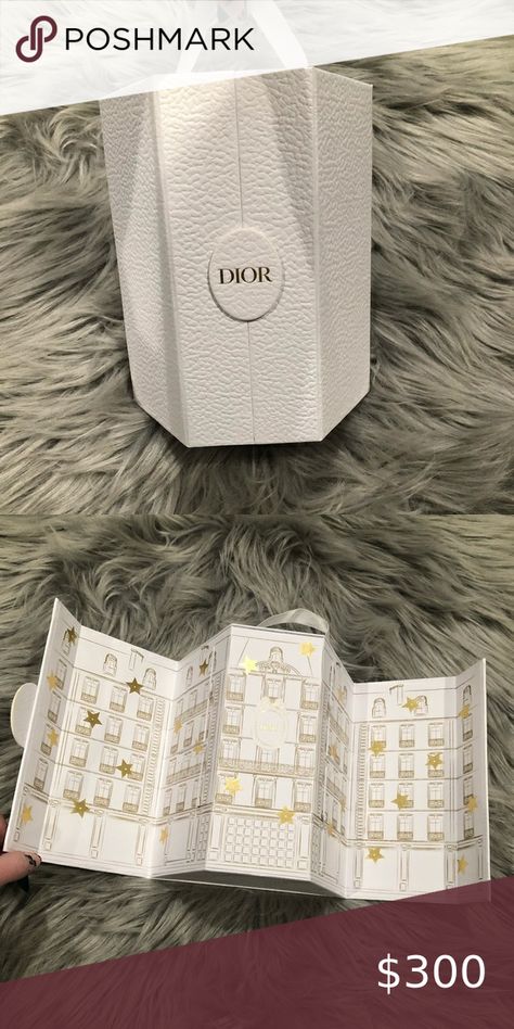 Dior Advent Calendar in Collectors box w/ 4 deluxe dabbers Dior Advent Calendar, Avent Calendar, Live Show, Advent Calendar, The Collector, Advent, Dior, Fashion Home Decor, Fashion Home