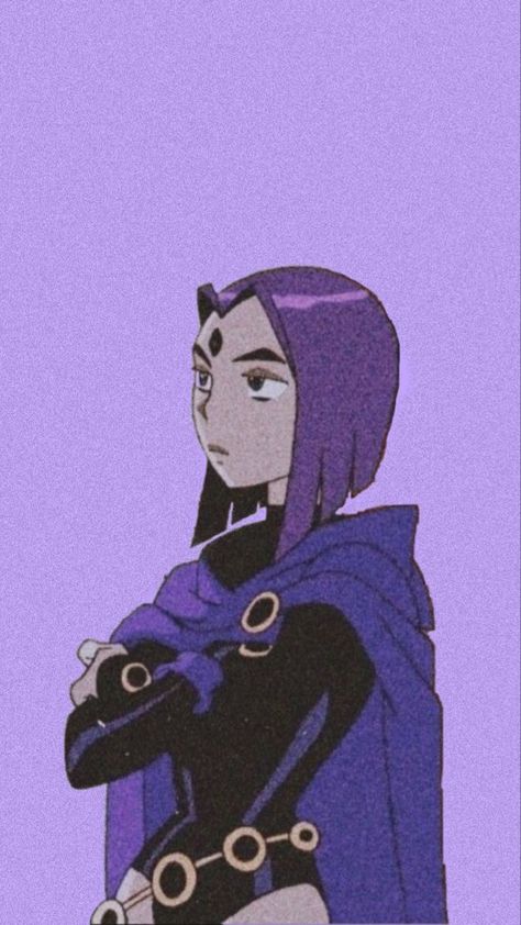 Raven Icon, Titans Fanart, Teen Titans Raven, Titans Raven, Raven Teen Titans Go, Raven Fanart, Starfire And Raven, Raven Cosplay, Original Teen Titans