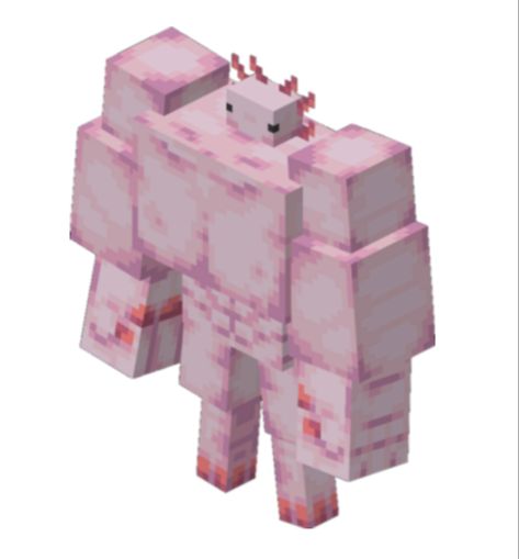 Armadillo Minecraft, Axolotl Minecraft Habitat, Axolotl Tank Ideas Minecraft, Minecraft Axolotl Habitat, Cute Minecraft Skins, Axolotl Minecraft, Minecraft Axolotl, Minecraft Sheep, Minecraft Templates