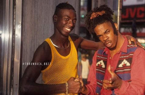 90s Dancehall, Dancehall Outfits, Jamaican Fashion, Time Square New York, Buju Banton, 80s Hip Hop, Busta Rhymes, 90s Men, Music Album Art