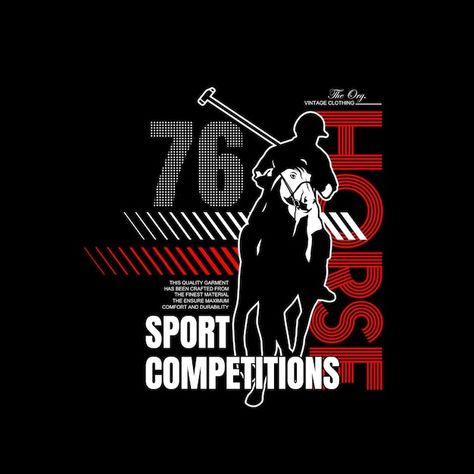 Horse T Shirt Design, T Shirt Logo Design Ideas Graphics, Sport Tshirt Designs Graphics, Sport Typography, Cowboy Silhouette, Logo Horse, Adidas Logo Wallpapers, Sports Tshirt Designs, Typography T Shirt Design