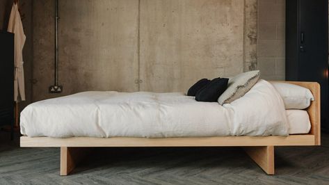 Minimalist Bed Frames, Amsterdam Flat, Olive Bed, Japanese Bed Frame, Low Beds, Japanese Style Bed, Japanese Style Bedroom, Room 101, Minimalist Bed Frame