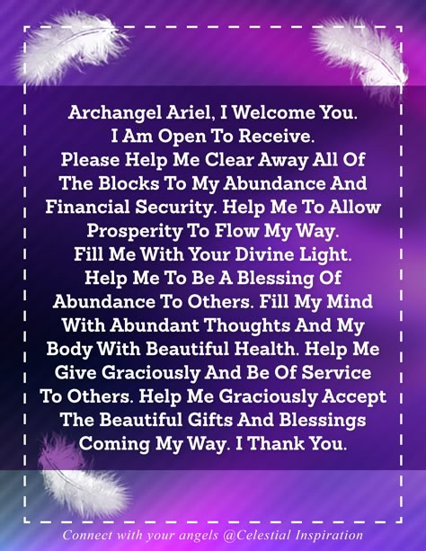 Arch Angel Ariel, Angel Of Abundance, Angel Of Fire, Archangel Ariel, Ancestors Quotes, Arc Angel, Arch Angels, Angel Meditation, Angel Therapy