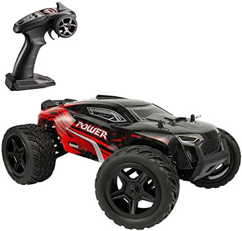 Amazon.com: Hosim All Terrain Waterproof Rc Cars 1:16 4WD Monster Truck, High Speed 36+ kmh 2.4Ghz Electric Remote Control Car , Off-Road RC Buggy RC Toys Trucks for Kids and Adults(Red): Toys & Games Shark Toy, Rc Buggy, Rc Monster Truck, Rc Truck, Rc Autos, Carbon Brushes, Lego Cars, Rc Trucks, Remote Control Cars