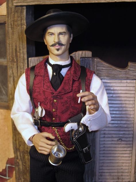 Doc Holliday Costume, Doc Holiday Costume, Doc Holiday, Doc Holliday Wynonna Earp, Doc Holliday Tombstone, Celebrity Barbie Dolls, Cowboy Action Shooting, Wyatt Earp, 2020 Movies