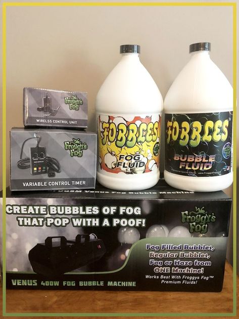 For a great time, you need friends, food, and fun. Get your friends together anytime, throw together some snacks and break out the Fobbles. What are Fobbles? Fog filled bubbles! With this unique machine and customized liquid solutions, you have the perfect setting for a great, fun time. #review #fog #fogmachine #bubbles #bubblemachine #fobbles #partyideas  #party #fun Friends Together, Friends Food, Bubble Machine, Need Friends, Party Fun, Break Out, Fun Time, Family Reunion, Halloween Ideas