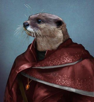 Animal Traits, Otter Art, Fantasy Role Playing, Star Wars Rpg, Dungeons And Dragons Characters, Dnd Art, Baldur's Gate, Dungeon Master, Fantasy Character Design