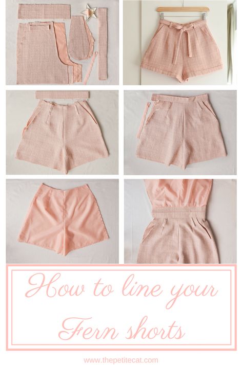 Sew Shorts, Diy Outfits, Diy Sy, Casual Chic Outfits, Diy Vetement, Diy Fashion Clothing, Indie Sewing Patterns, Diy Sewing Clothes, Cape Town South Africa