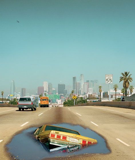 Alex Prager Alex Prager, Street Chalk Art, Pavement Art, 3d Chalk Art, William Eggleston, Sidewalk Chalk Art, Sidewalk Art, Amazing Street Art, 3d Street Art