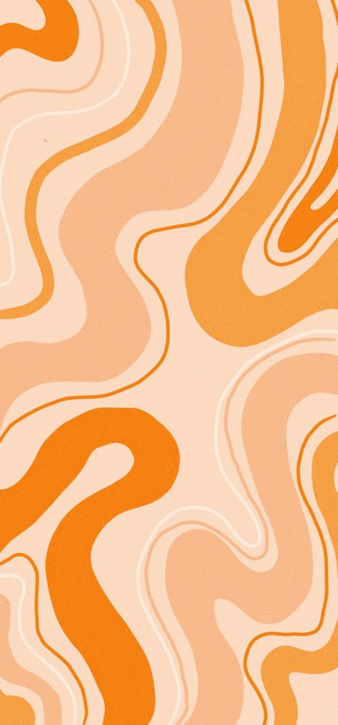 Wallpaper Backgrounds Orange Aesthetic, Aesthetic Backgrounds Orange, Cool Orange Wallpapers, Orange Images, 70s Theme, Wallpaper Light, Orange Phone, Orange Rooms, Peach Wallpaper