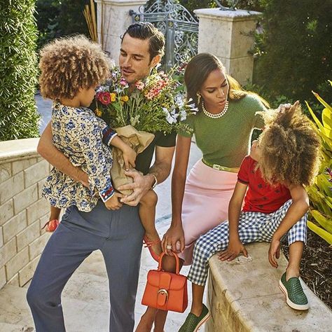 It's a family affair and we've got preppy, jet-set fashion to inspire your summer wardrobes—no matter where your travels take you. Link in bio for the full fashion shoot from the May 2017 issue. Photography by @MarianoVivanco Styling by @JaimeKayWaxman #outfit #style #model Justice Joslin, Mariano Vivanco, Mixed Families, Summer Editorial, Interracial Family, Fashion Family, Joan Smalls, Interracial Love, Interracial Couples