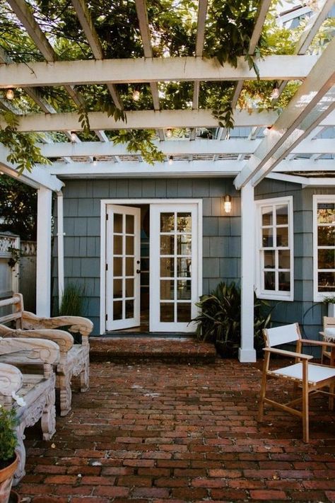 Backyard Pergola, Brick Patios, Design Seeds, Natural Home Decor, Humble Abode, House Goals, Home Design Decor, Patio Set, Natural Home