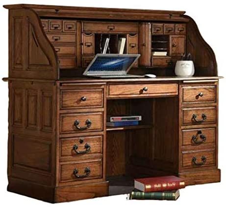 Hutch Top, Best Home Office Desk, Farmhouse Desk, Classic Desk, Roll Top Desk, Desk Hutch, Solid Wood Desk, Oak Desk, Desk Ideas