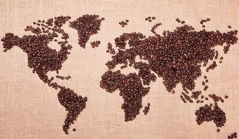 This Is What Iced Coffee Looks Like Around the World Fair Trade Coffee, World Map Canvas, Room Canvas, World Map Wall Art, Map Canvas, Wall Art Canvas Painting, Map Wall, Canvas Wall Decor, Coffee Bean