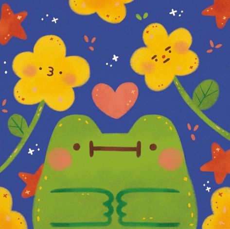 App Ikon, Arte Doodle, Posca Art, Soyut Sanat Tabloları, Frog Art, A Frog, Cute Frogs, Cute Little Drawings, Doodle Drawings