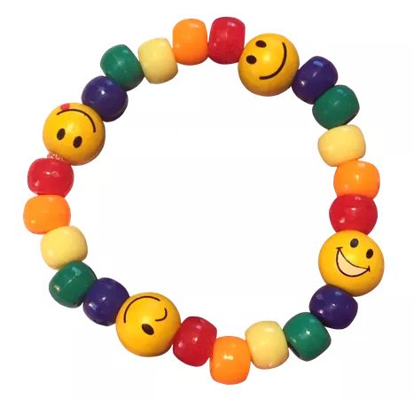 kandi kidcore toycore rainbowcore moodboard... | ShopLook Pngs For Moodboards, Minding My Own Business, Kandi Bracelets, Kid Core, Pony Beads, Jewelry Inspo, Cute Jewelry, Mood Boards, Smiley