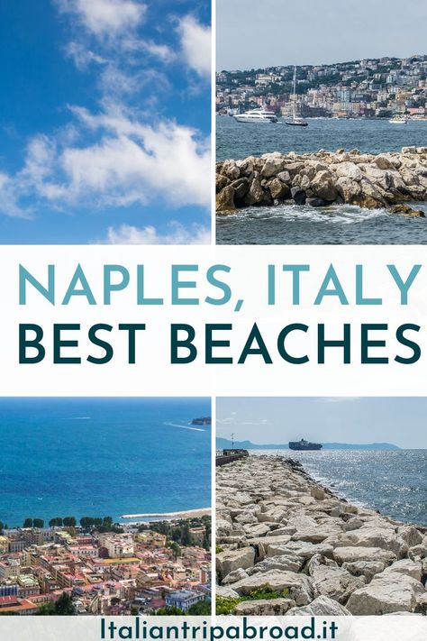 Discover all the best beaches in Naples Italy thanks to our ultimate guide. Explore the beautiful crystal water in some of the best beaches in Naples | naples italy beaches | beaches in naples italy | best beaches in naples | top beaches in naples italy | naples italy beaches | naples beaches Naples Italy Beach, Naples Italy Aesthetic, Naples Itinerary, Italy Naples, Italy Beach, Italian Trip, Naples Beach, Different Point Of View, Italy Vibes