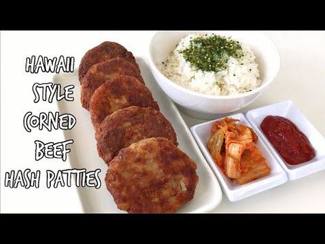 Pin on kau kau Corned Beef Patties, Corned Beef Recipes Crock Pot, Corn Beef Hash, Beef Hash Recipe, Corned Beef Recipes Slow Cooker, Ono Kine Recipes, Corned Beef Hash Recipe, Beef Patties Recipes, Hamburger Recipes Patty