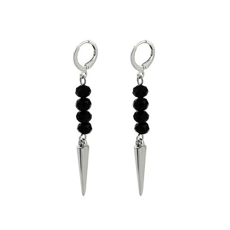 PRICES MAY VARY. EARRINGS: This Handmade Earring hoop is Silver Spike and Black Beads. Easy to match with your outfit,to meet your needs for various occasions. Cosplay hargrove earrings with Hoop, Silver Spike Black Beads Earrings for Cosplay Costume HIGH QUALITY MATERIAL: Our Strange things earrings are made of high quality alloy, Earrings are Light Weight and Comfortable to Wear. That will be Not Harmful to you.and alluring made with top-quality material. CREATIVE DESIGN: Drop earrings are cla Billy Hargrove Earring, Black Beads Earrings, Spike Jewelry, Spiked Jewelry, Billy Hargrove, Handmade Hoop Earrings, Earring Hoop, Handmade Earring, Spike Earrings