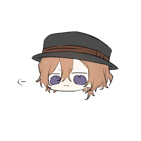 Chibi Chuuya Icon, Chuuya Chibi Fanart, Chibi Chuuya Nakahara, Chuuya Pfp Cute, Bsd Chibi Icons, Chuuya Doodle, Chuuya Reference, Chuuya Papercraft, Cute Chuuya