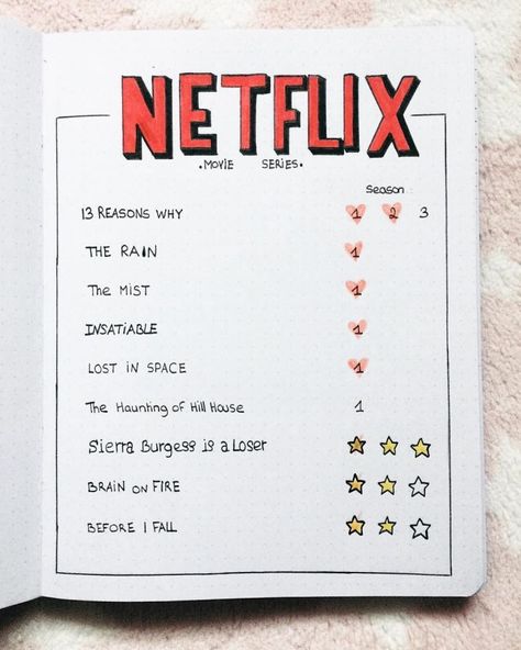 30 June Bullet Journal Ideas You’ll Love Bullet Journal Netflix, Bullet Journal 2019, Bullet Journal Notes, Bullet Planner, Bullet Journal Mood, Bullet Journal Aesthetic, Bullet Journal Notebook, Bullet Journal Writing, Bullet Journal Inspo