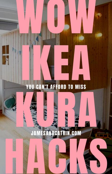 If you are looking for a great, custom bed for your toddler look no further than an Ikea Kura hack. This awesome Ikea bed is so versatile and you can create something really special for your kids. Get creative with an Ikea Kura bed hack and your kids will love it!  #ikeahacks #ikeakura #diy #budget #homedecor #ideas #ikeahacksbedroom #ikeahackskids Ikea Kura Bed Hack, Kura Bed Hack, Ikea Bunk Bed, Ikea Kura Hack, Ikea Hack Bedroom, Kura Hack, Ikea Loft Bed, Home Decor Ikea, Ikea Bed Hack